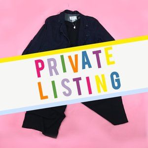 PRIVATE LISTING FOR JEN